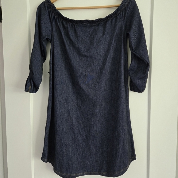 No Comment Ny La Women's Medium New With Tags Navy Button-Down Dress - Picture 2 of 13